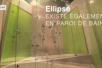 Gamme de parois de douche ELLIPSE
